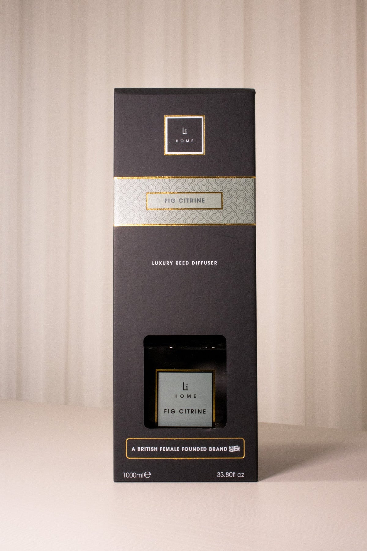Luxury Square Diffuser - Fig Citrine