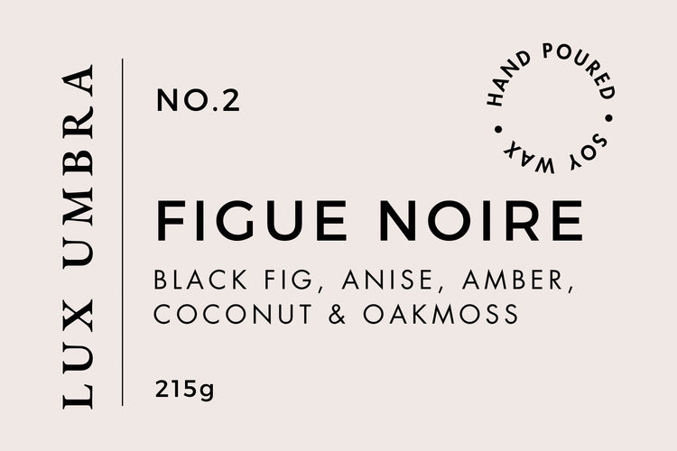 • FIGUE NOIR • fruity & earthy