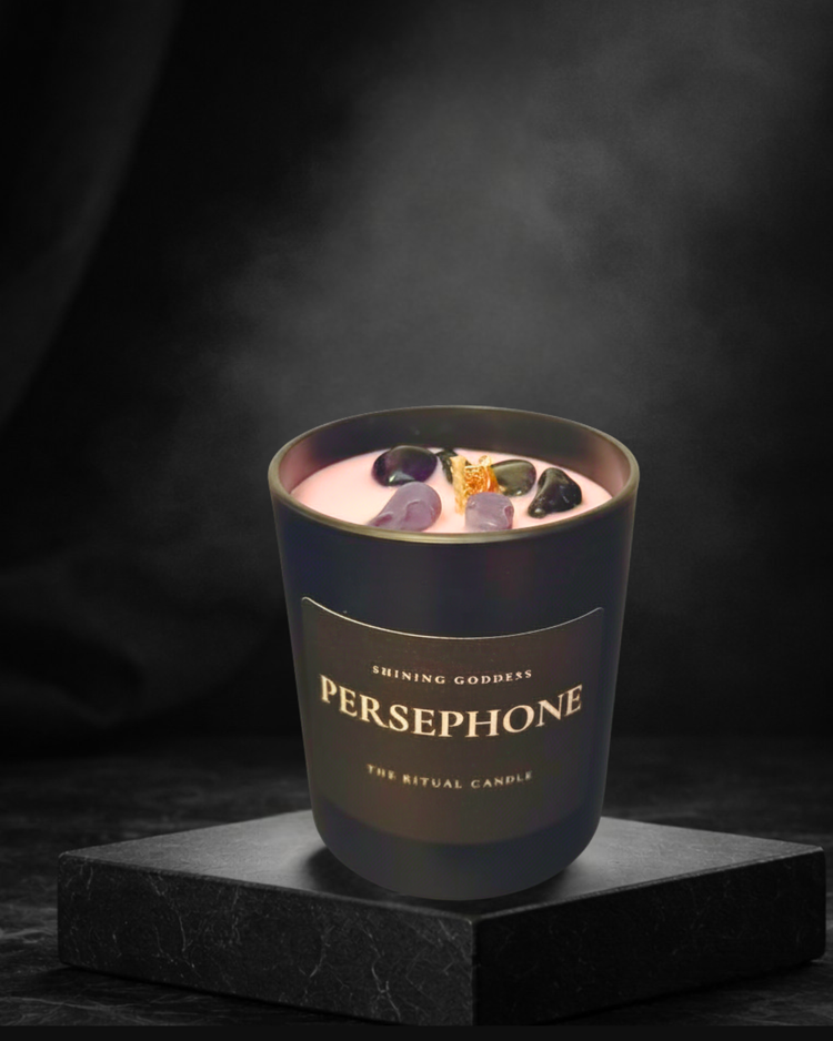 Luxury Persephone Goddess Ritual Candle